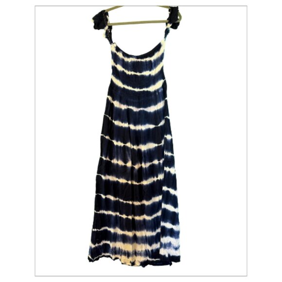 Dresses & Skirts - Gently Worn Blue Tie Dye Summer Dress Size S (BB0311)